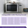 FGBAY WPW10187840 W10187840 Microwave Door Handle Compatible with Maytag Replacement
