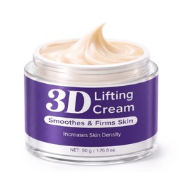 3D Lifting Night Cream with 17-Peptide for Wrinkles, 1.76 fl oz
