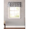 Laura Ashley Cassandra Designer Valance, Black, Windows