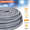 Neorexon Liquid-Tight Conduit and Connector Kit 1/2inch 150ft, Flexible Non