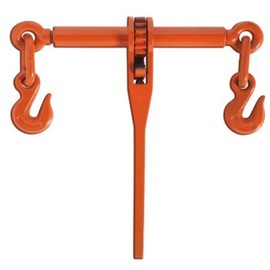 Koch 099212 1/4-Inch Ratchet Load Binder, Grade 43, for Transport Chain, Tie Down, Hauling, Towing, Powder Coated Orange Steel, 2,600 lbs. Working Load Limit