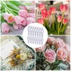 7 Pairs Clear Boutonniere Magnets, Transparent Floral Magnets Clips