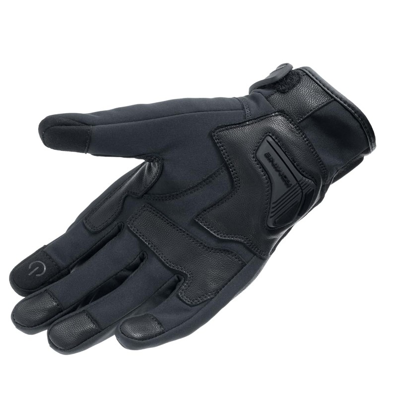 Komine GK-856 Motorcycle High Protective Leather Windproof Gloves HG Black
