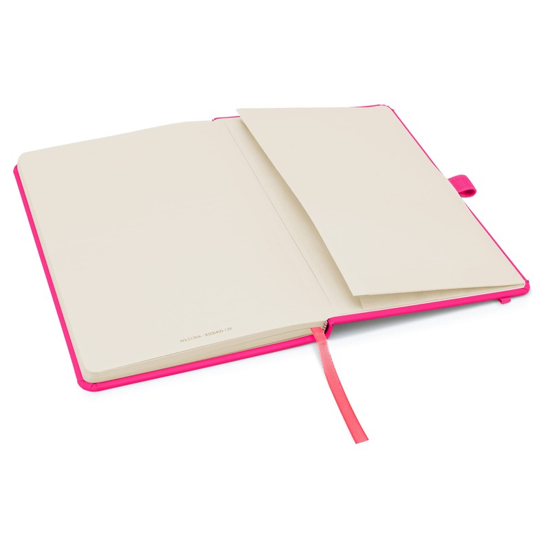 Notes London Eco A5 Notebook with Lined Pages, Pen Loop,