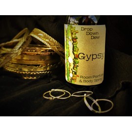 Gypsy Room Parfum, Body Spray, Gypsy Perfume, Patchouli, Saffron, Tobacco, Vanilla, Sage, Sandalwood, Earthy Perfume, NEW LARGER SIZE
