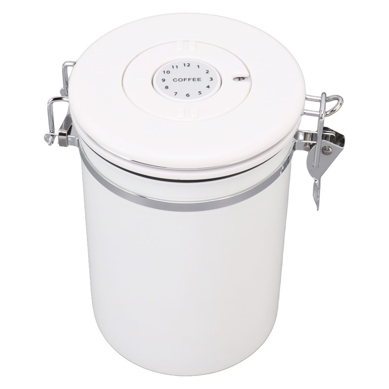 Coffee Canister Stainless Steel Good Sealing Food Airtight Storage Container