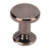 200 Sets Chicago Screws 9.5x8mm DIY Uniform Coating Brass Leather