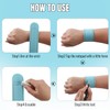 Sunkoo 1PCS Reusable Waterproof Silicone Memo Wristband,Erasable Wearable Notepad with
