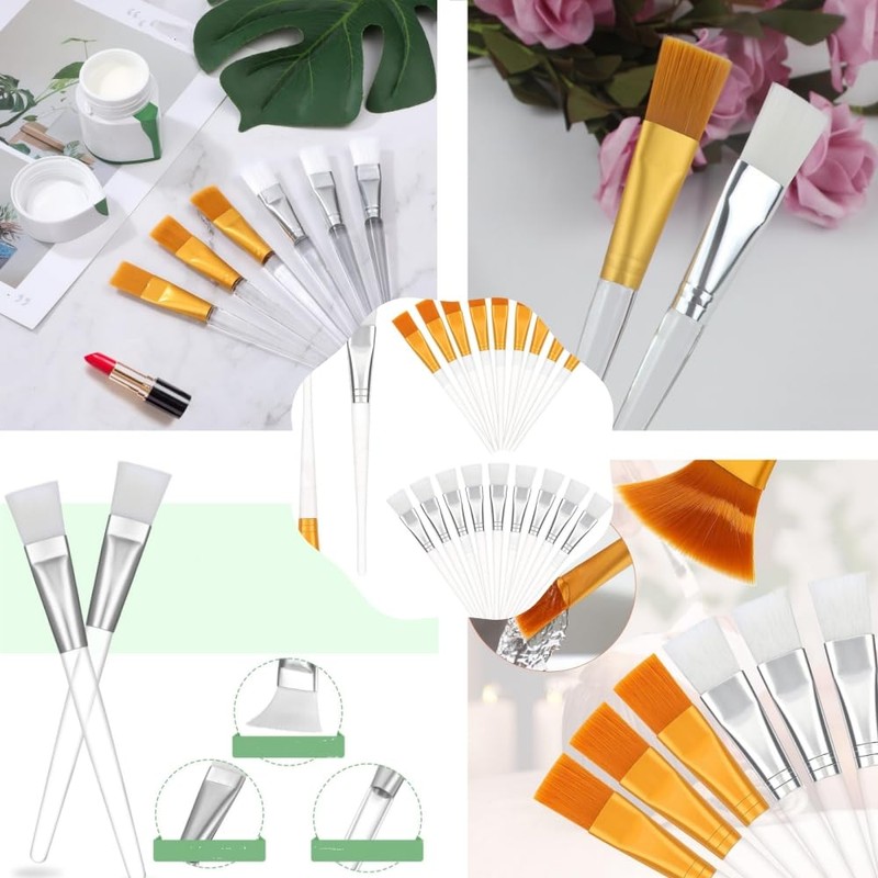 Changyeah Face Mask Brush, Pack of 20 Face Masks Application