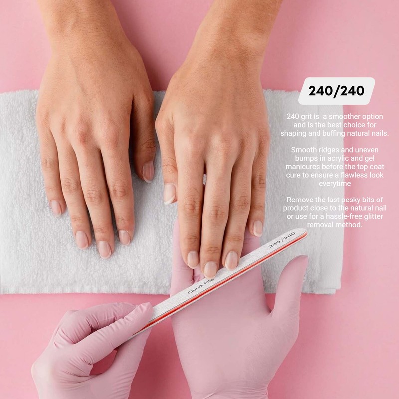 New* JND Professional Salon Grade Double Sided Emery Board Nail