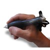 Super Big Fat Pen for Arthritis (5 pack) Black Ink, Black Body + 5 Ink Refills