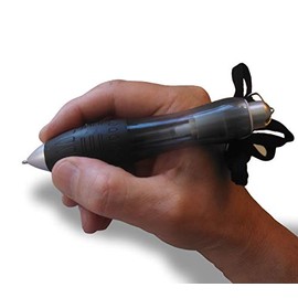 Super Big Fat Pen for Arthritis (5 pack) Black Ink, Black Body + 5 Ink Refills