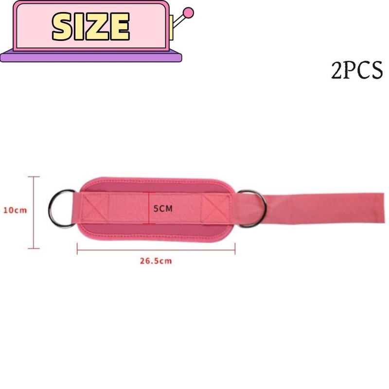 Goxfaca 1Pair Ankle Strap for Cable Machines and Resistance Bands,Gym