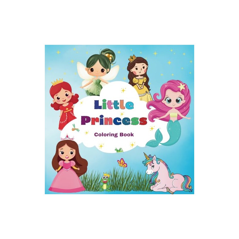 Little Princess Colouring Book
