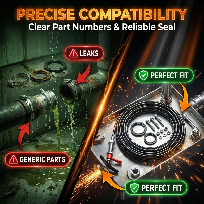 TC120PB & T1003-7VP Combo Compatible with Valterra, Grentec RV Waste