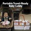 Melliberry Baby Diaper Caddy Changing Table Organizer - Baby Basket