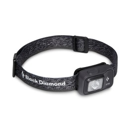 BLACK DIAMOND Astro 300 LED Headlamp, Dimmable Battery Powered IPX4 Rainproof Headlamp for Camping, Hiking, Running, Work, Travel, Graphite