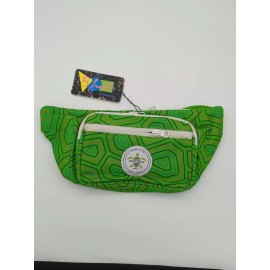 BFresh gear Salty Turtle Beer 4-Pocket Fanny Pack Adjustable Retro Green by BFreshGear