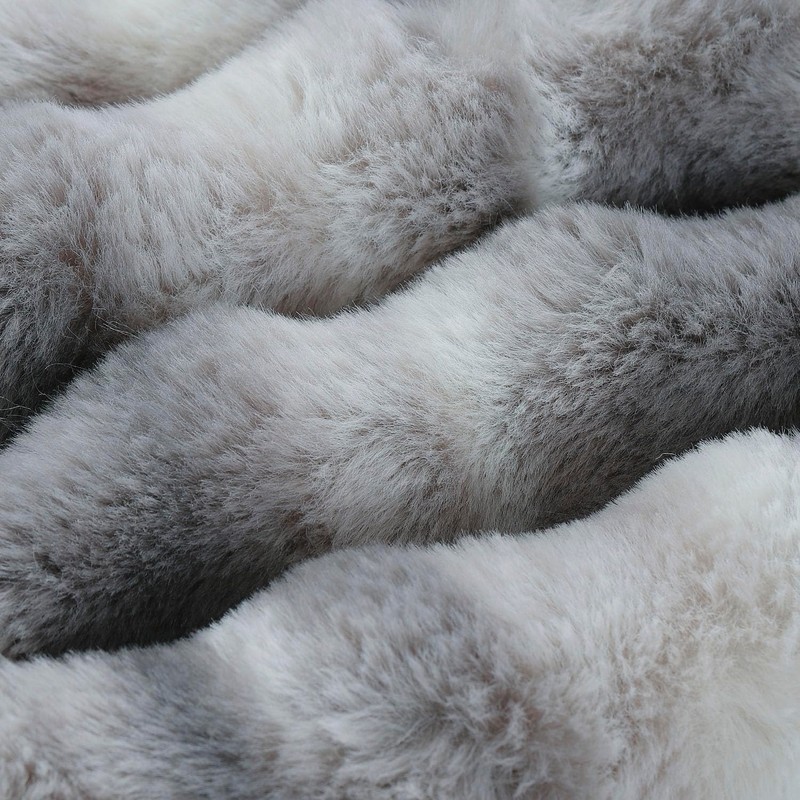 Madizz Pack of 2 Thick Plush Wool Cushion Covers 45x45