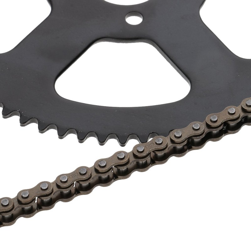 Sharplace 25H 68 Tooth Rear Sprocket + Chain 49cc 2