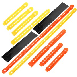 SUPVOX 10pcs Fishing Line Winder Compact Fishing String Holder Plates for Easy Winding and Storage Protects Line and Fingers for Anglers