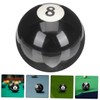 Kisangel Billiards Black Cue Ball Billiards Pool Balls 8 Billiard