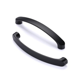 JNRFTY Pack of 10 Furniture Handles, Cabinet Handles, Kitchen Handles, Furniture Drawer Handles for Kitchen Cabinets with Screws, 128 mm Hole Spacing