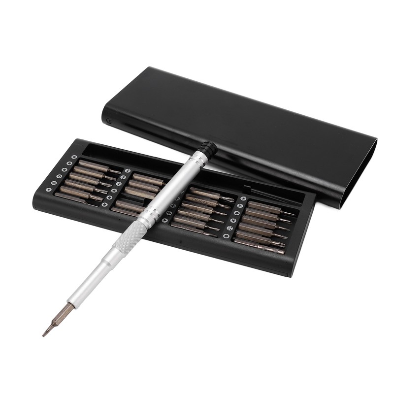 25 in 1 MultiSize Screwdriver Bits Set Steel Universal Precision