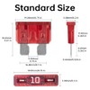 40 Pack Auto Fuses 5 AMP ATC/ATO Standard Regular Fuse