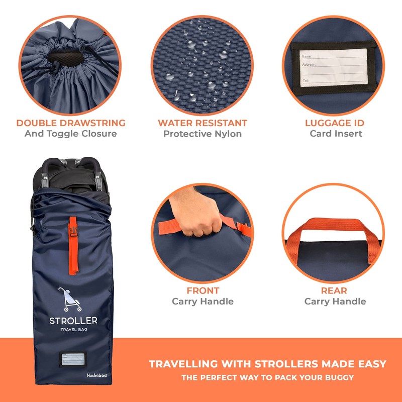 Huckaboo Stroller Travel Bag - Umbrella Stroller Buggy Travel Bag