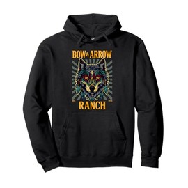 Bow & Arrow Ranch Wolf Pullover Hoodie
