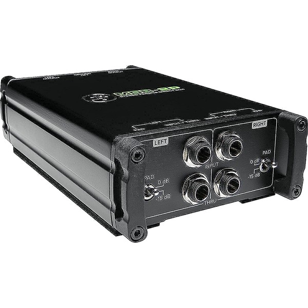 Mackie MDB Series, Passive Stereo Direct Box with dual 1/4”