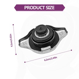 1640131650 Radiator Cap Compatible with Toyota 4Runner Avalon Echo Highlander Prius C Sequoia Sienna Solara Supra Tacoma Tundra Venza Yaris,Scion Lexus, Replace OE #1640131520 1640131480 1640146610