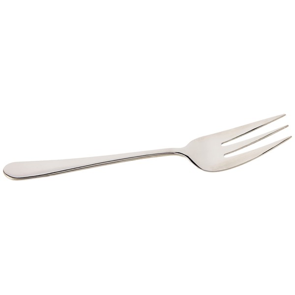Genware SVFK Stainless Steel Serving Fork, Large, 23.4 cm Length