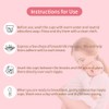 Momlacto The Original Silver Nursing Cups, Nipple Shields for Nursing
