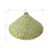 PANWA Traditional Sticky Rice Cooking Steamer Basket Wicker Lid Handcrafted