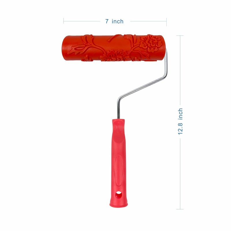 Nichiyo 7'' Texture Roller DIY Decorative Art Pattern Paint Roller