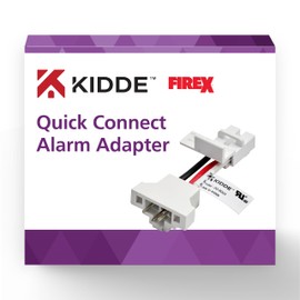 Kidde Quick Connect Smoke Detector Adapter Plug, Smoke Alarm Wiring Harness, Compatible with Kidde Hardwired Smoke, Carbon Monoxide, & Combination Smoke & Carbon Monoxide Detectors