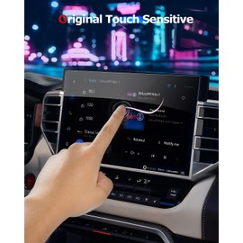 ASZSK Tempered Glass Screen Protector For Tundra (2022-2025) & Sequoia (2023-2025),12In Infotainment Protective Film Compatible with Toyota Tundra 2025 2024 Accessories