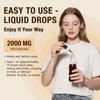 Liposomal Glutathione Liquid 2000MG – Antioxidant Detox Supplement for Women