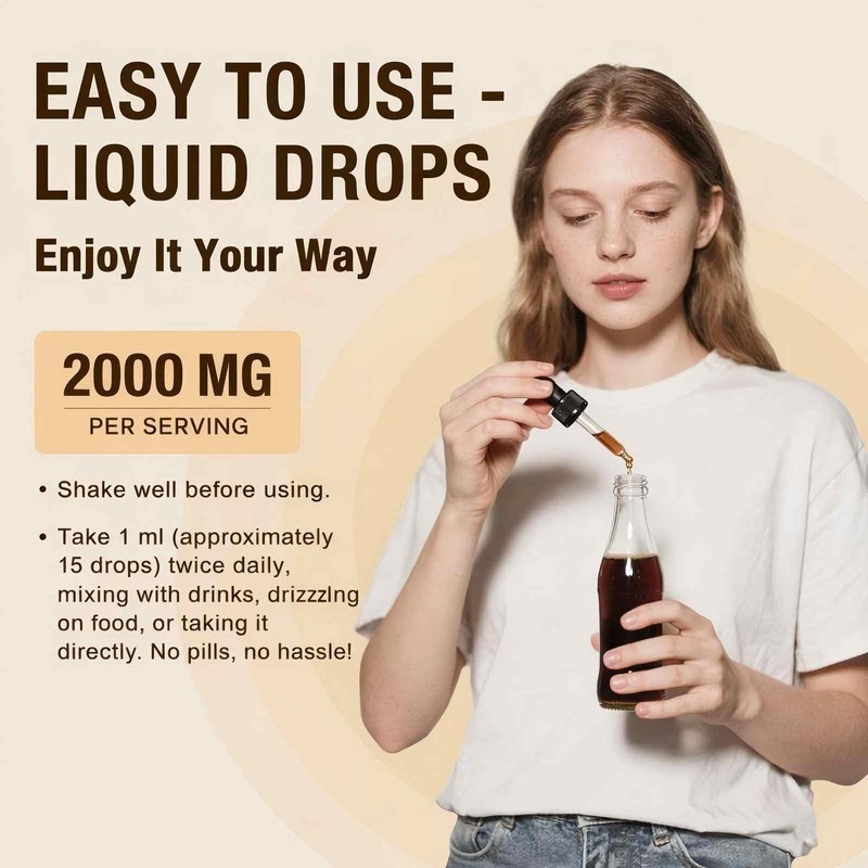 Liposomal Glutathione Liquid 2000MG – Antioxidant Detox Supplement for Women