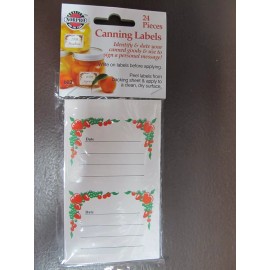 Norpro Canning Jar Labels Norpro #602 24 pack  NEW