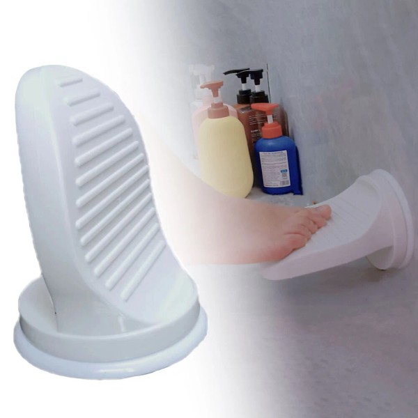 Unbranded Suction Cup Shower Foot Rest Bathroom Non-slip Foot Step