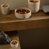 Spaas Scented Tealights flatpack x24 4.5h, Mindful Morning, Warm Grey