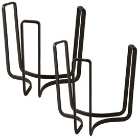 Homaisson 2 PCS Bowl Organizer for Kitchen Cabinets, Metal Dish Rack for Plates and Bowls, Space-Saving, Non-Slip Base, Easy to Clean, Adjustable Design for Various Sizes