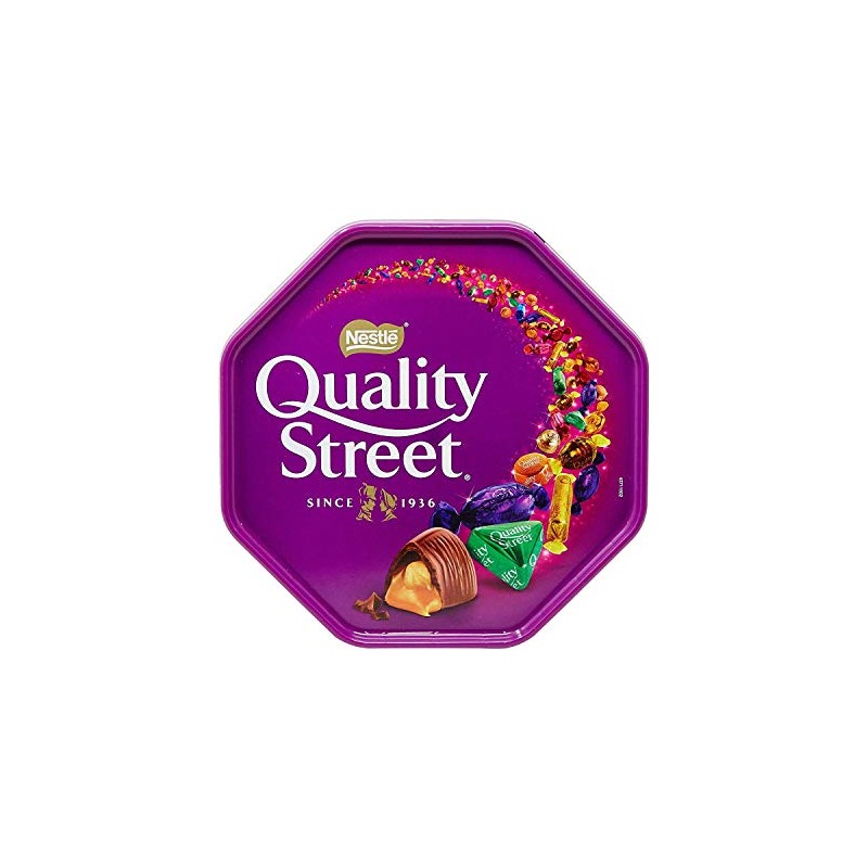 Nestle Quality Street Assorted Chocolate Gift Tin 2lb - Ideal
