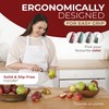 Orblue Premium Apple Corer Tool - Durable Stainless Steel Fruit
