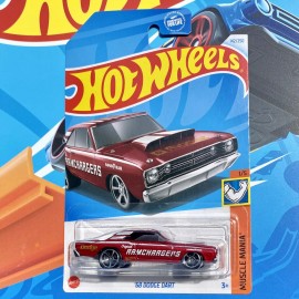 Hot Wheels  RARE 2024 Hot Wheels CANDY APPLE 68 Dodge Dart HW Muscle Mania 142/250 Mopar
