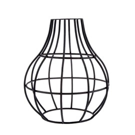 Modern Metal Lampshade Adjustable Easy to Assemble Wire Cage Lampshade for Living Room Bedroom