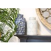 Blue & White Decorative Ginger Jar with Lid